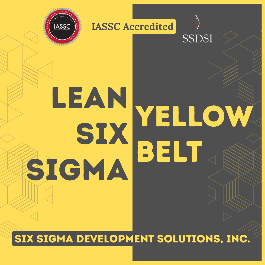 Yellow Belt Training brochure cover