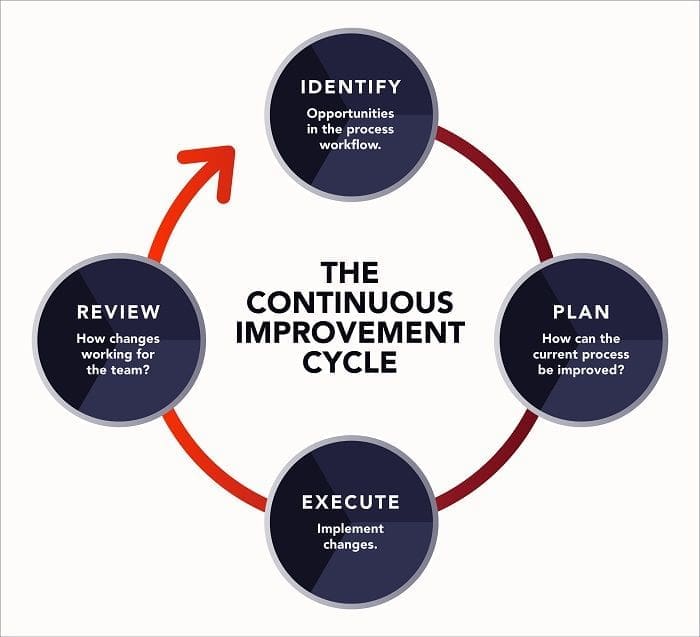 What is a continuous quality and process improvement manager?