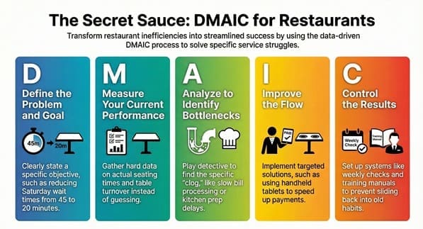 The DMAIC Method in the Kitchen