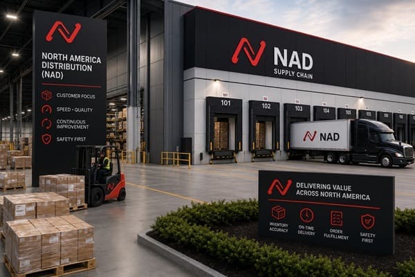 Retail distribution center loading dock