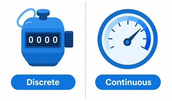 Discrete vs Continuous